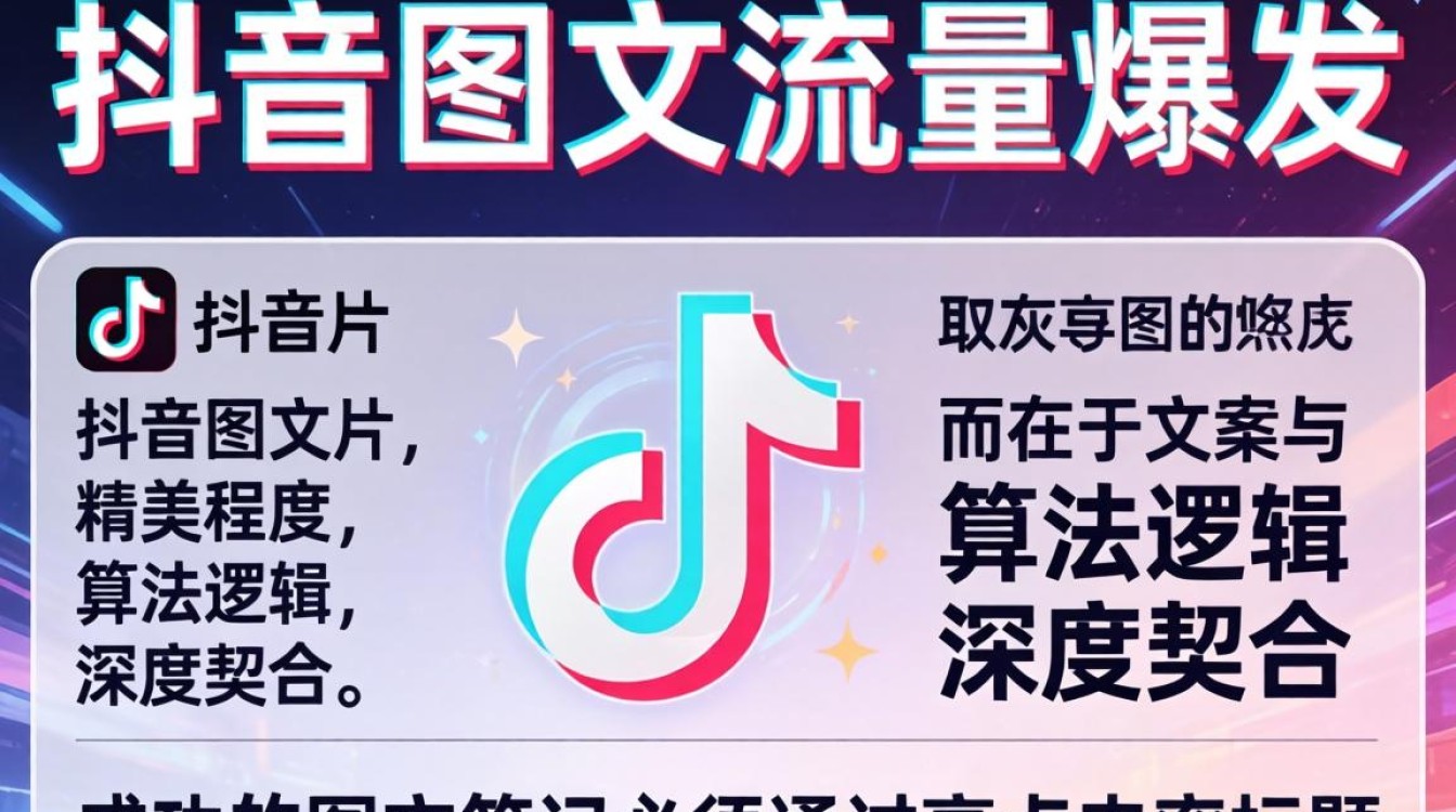抖音图文配文技巧与流量获取