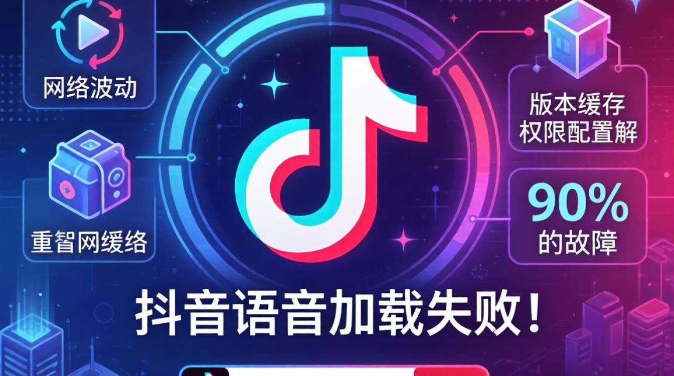 抖音语音加载不了怎么办