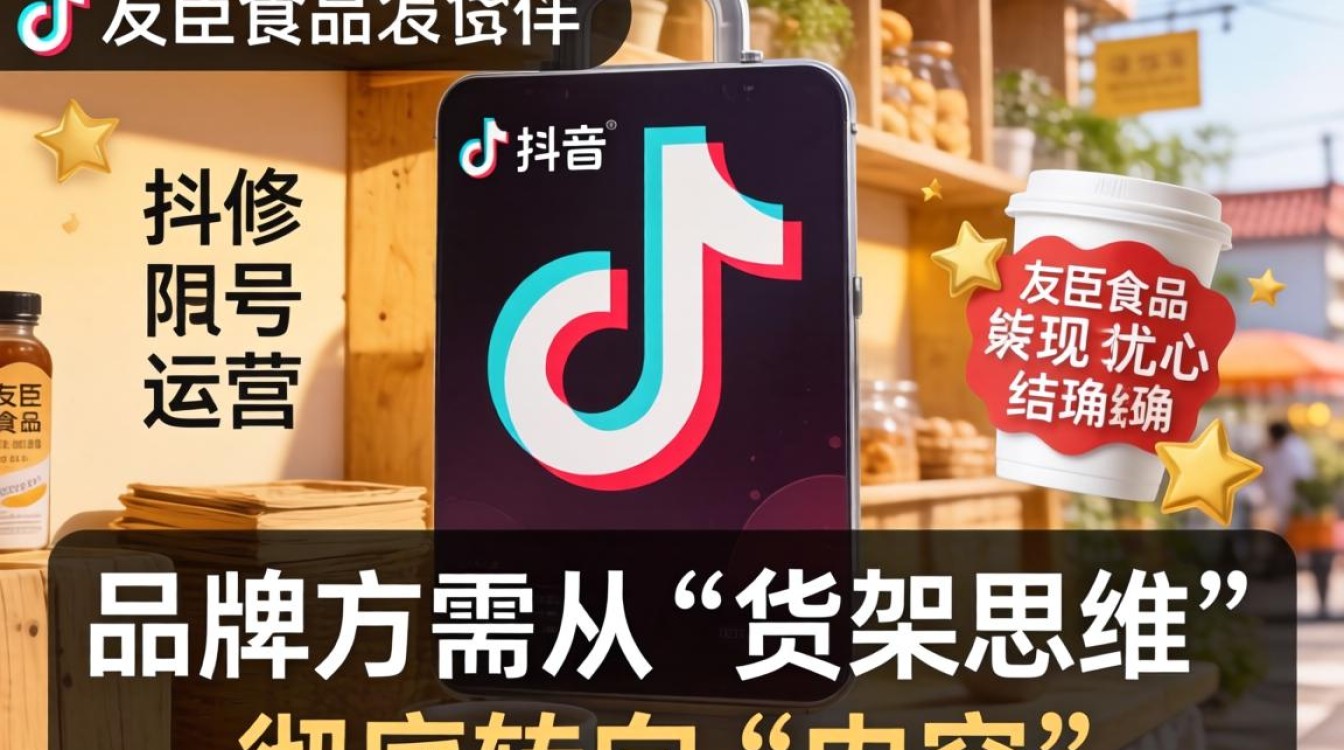 友臣食品账号装修与主页优化技巧