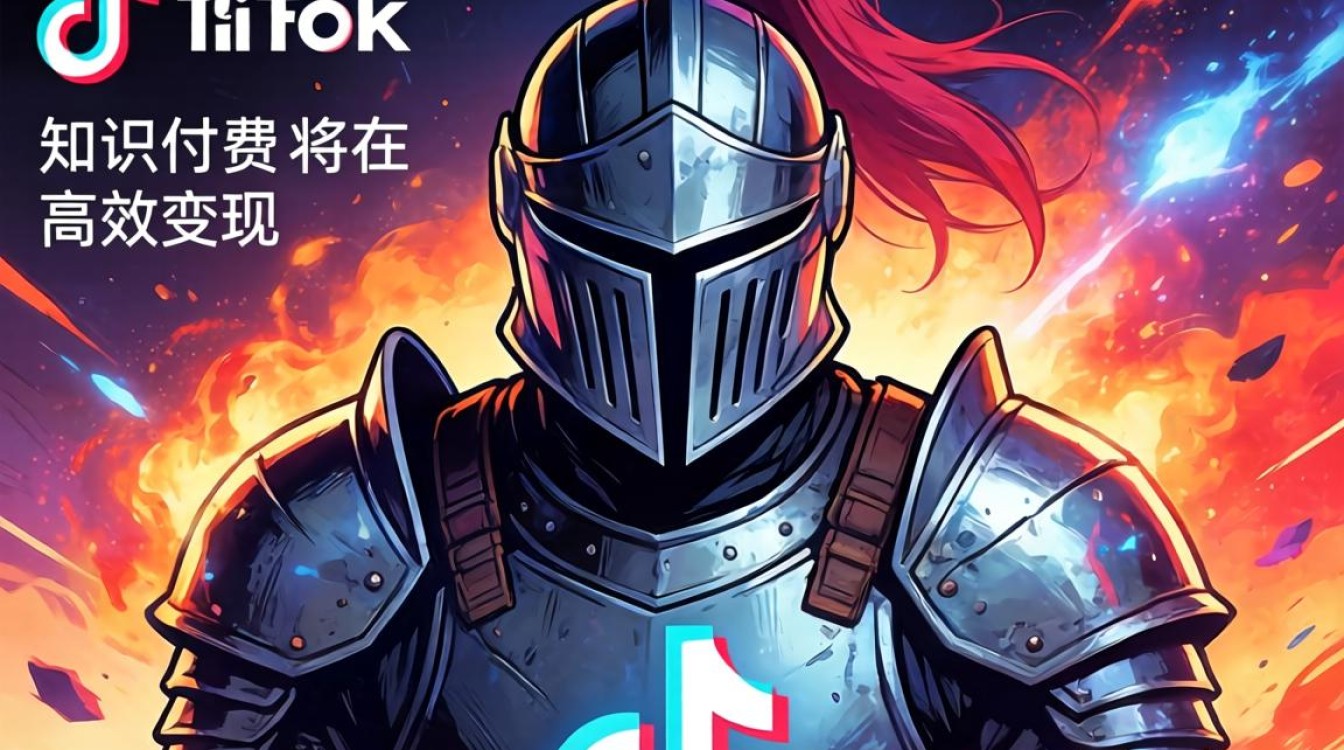 知识付费在TikTok上穿甲胄内容变现技巧