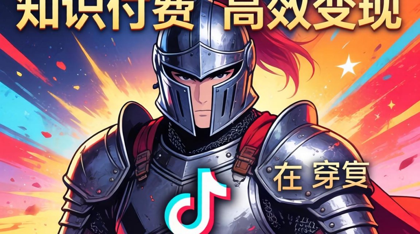 知识付费在TikTok上穿甲胄内容变现技巧