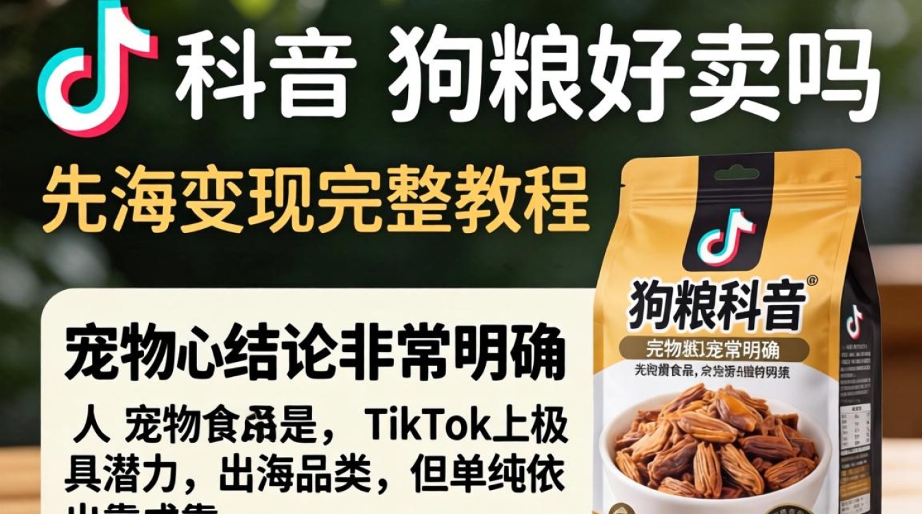 TikTok 宠物食品怎么卖
