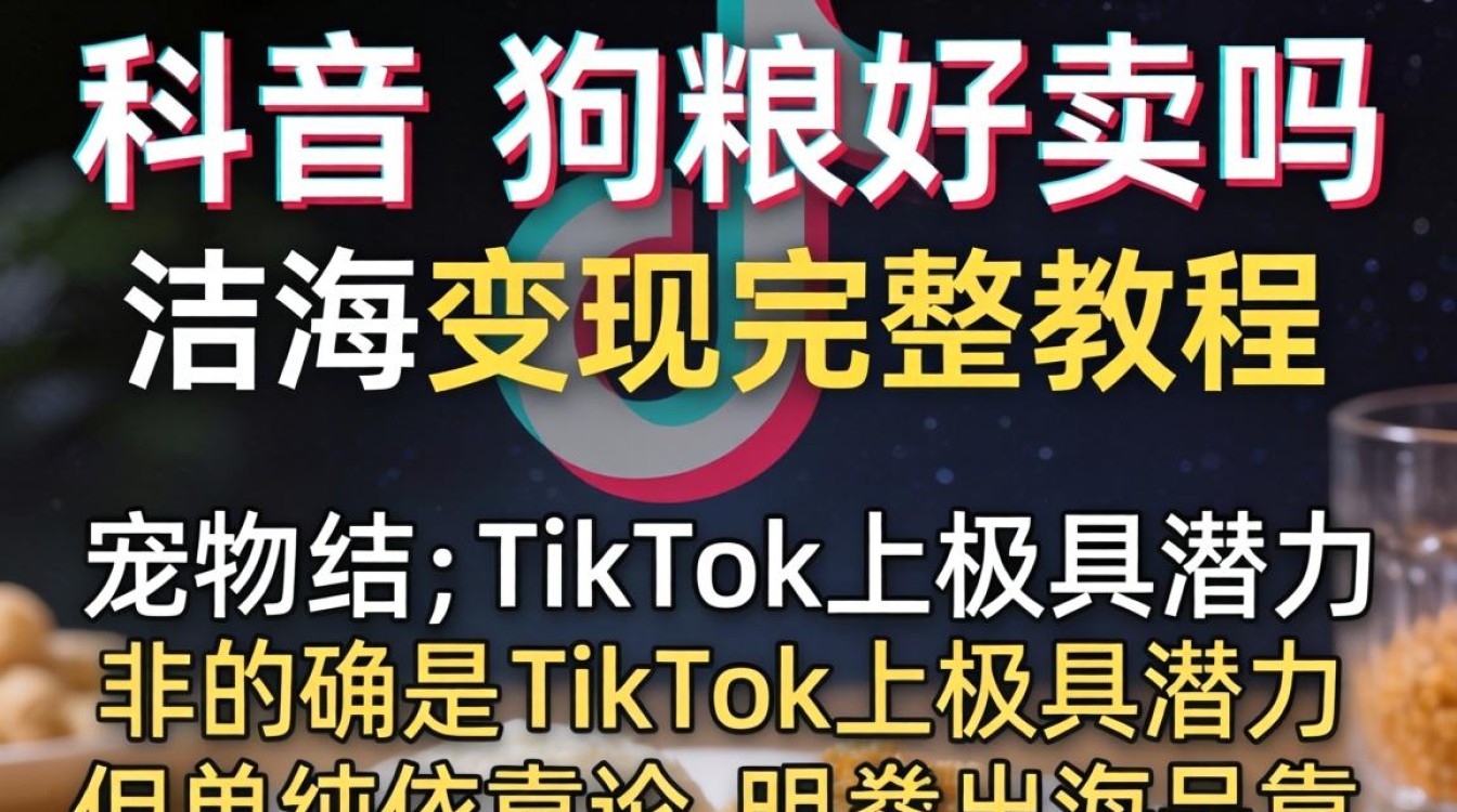 TikTok 宠物食品怎么卖