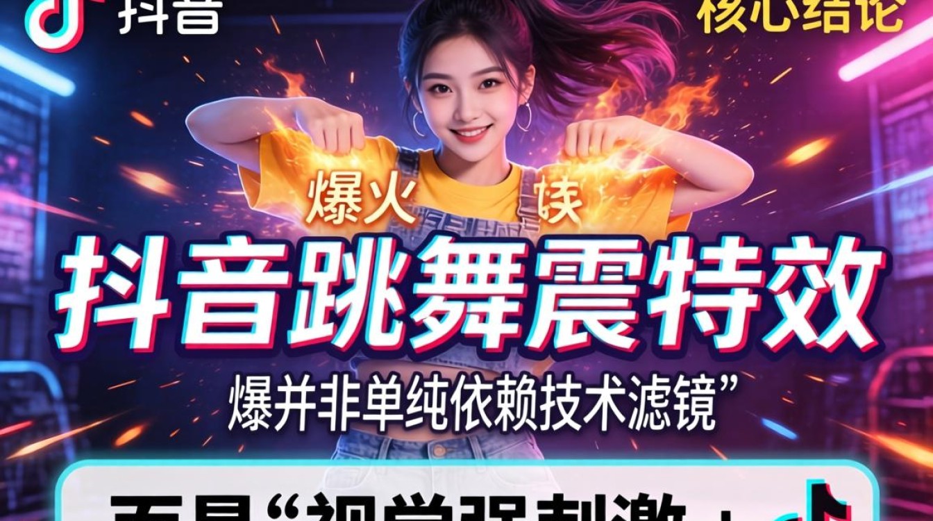 抖音跳舞震荡特效怎么做