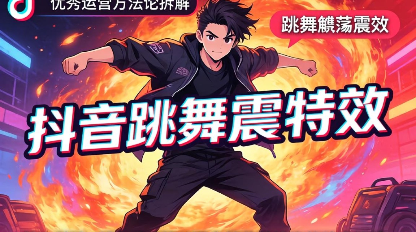 抖音跳舞震荡特效怎么做