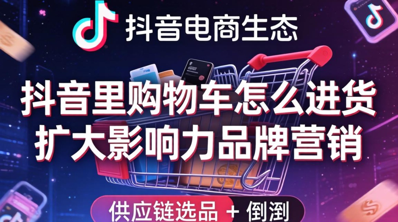 抖音小店进货渠道与品牌营销流量
