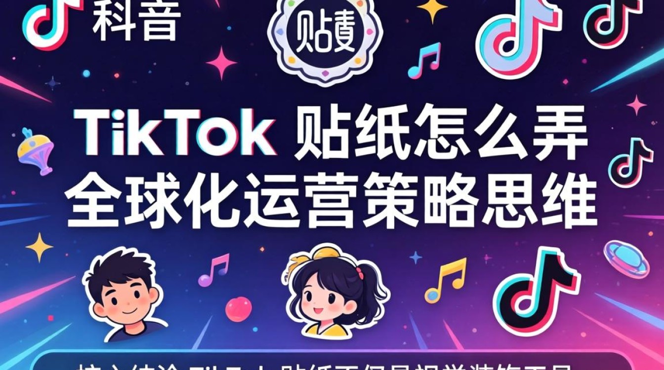 TikTok 贴纸添加教程及全球化运营策略
