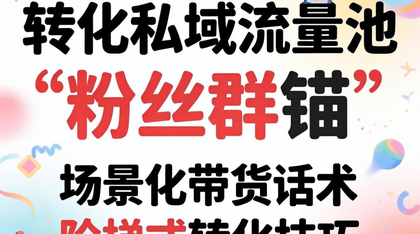 粉丝群名称设置技巧与带货转化话术