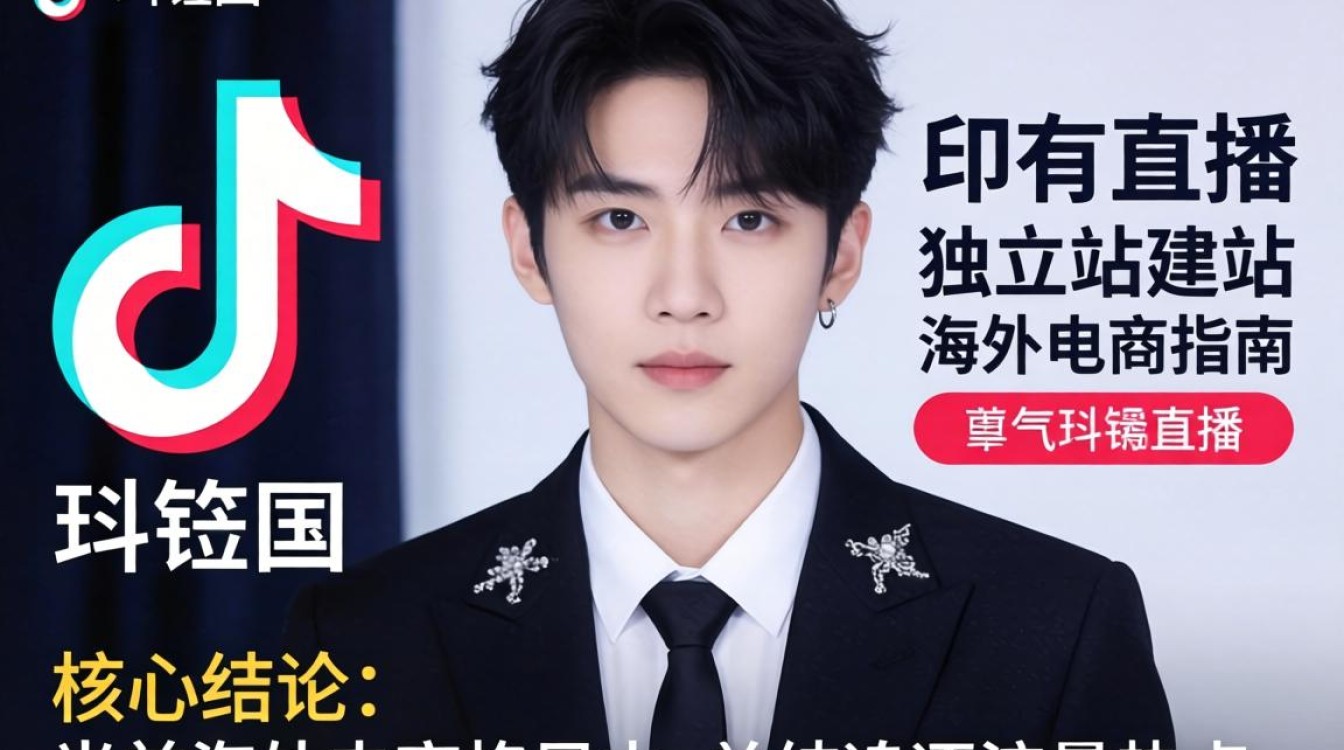 TikTok 田柾国直播独立站建站海外电商指南