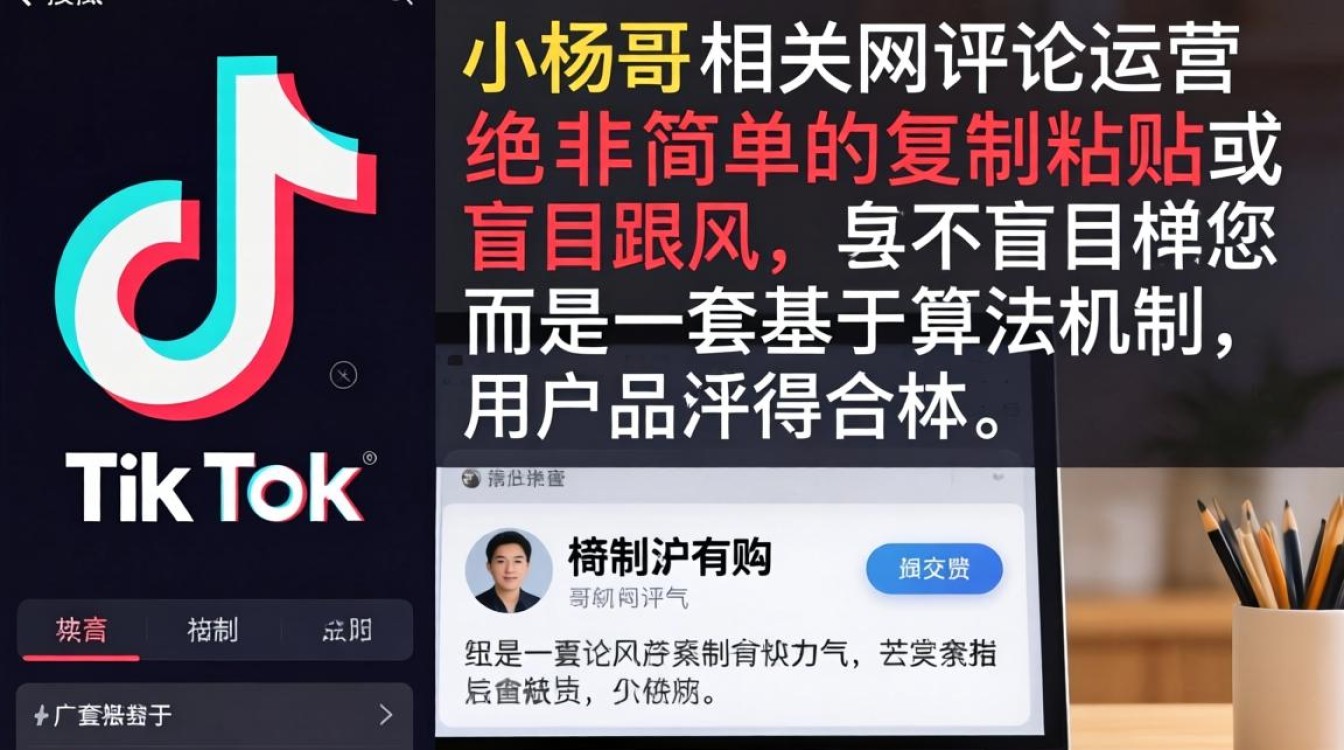 TikTok 评论小杨哥从入门到精通