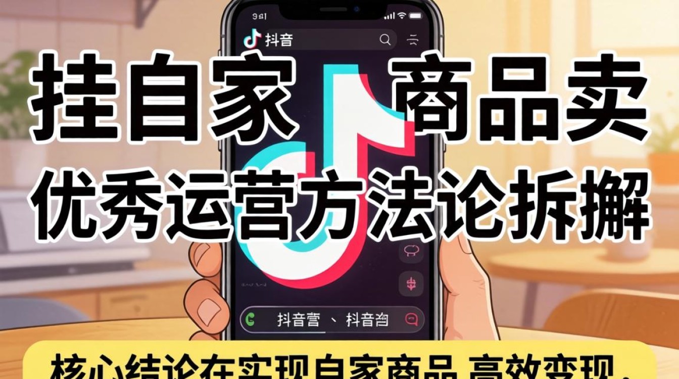 抖音怎么挂自家的商品卖