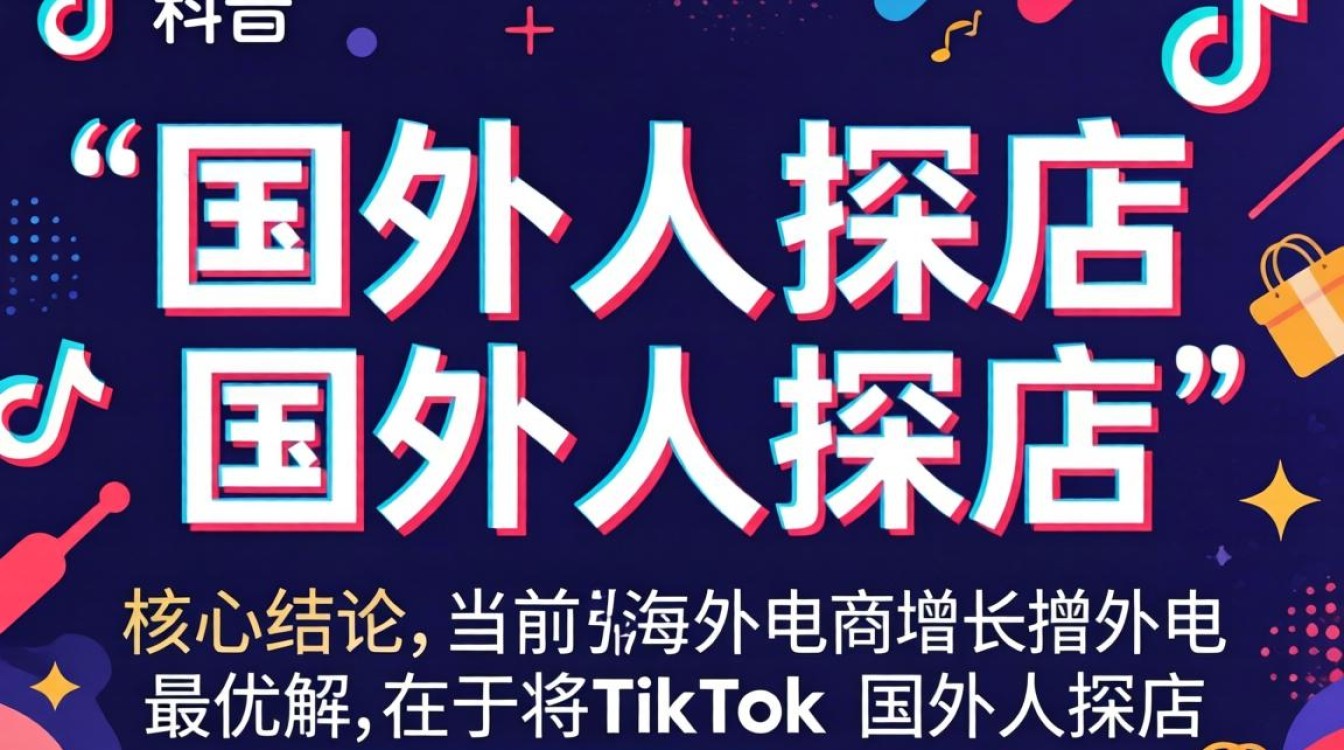 TikTok 国外人探店独立站建站海外电商指南