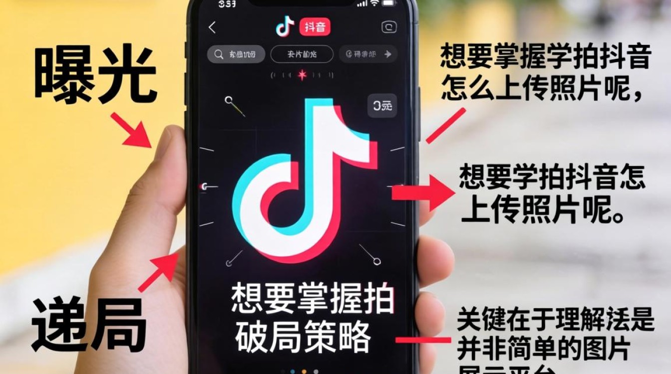 学拍抖音怎么上传照片呢