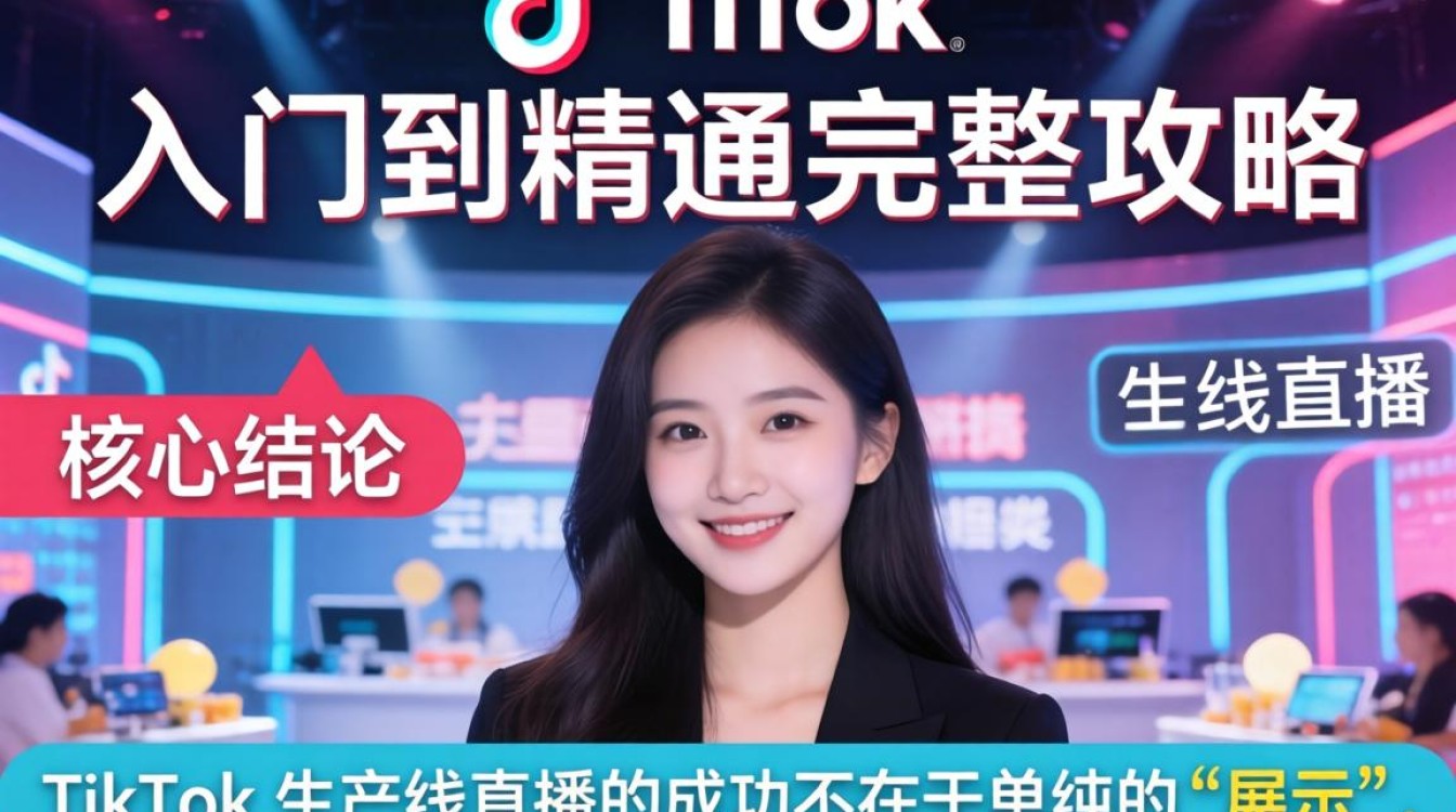 TikTok 生产线直播从入门到精通完整攻略