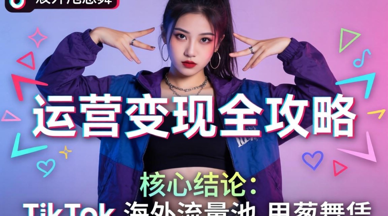 短视频海外tiktok甩葱舞怎么运营变现