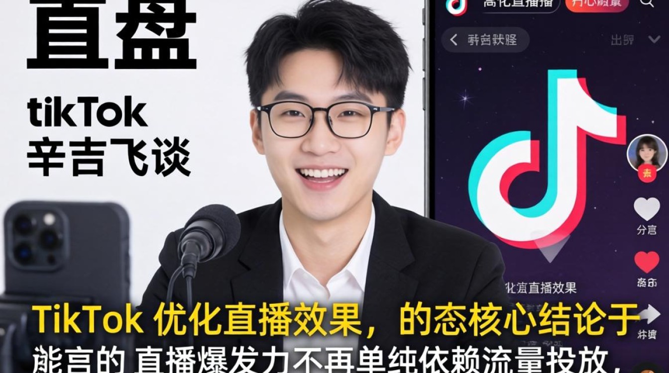 直播复盘辛吉飞谈TikTok优化直播效果