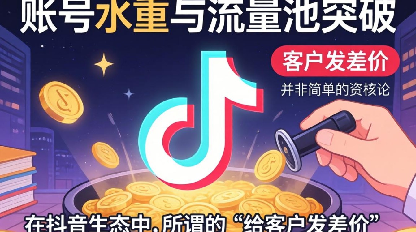 抖音账号权重与流量池突破