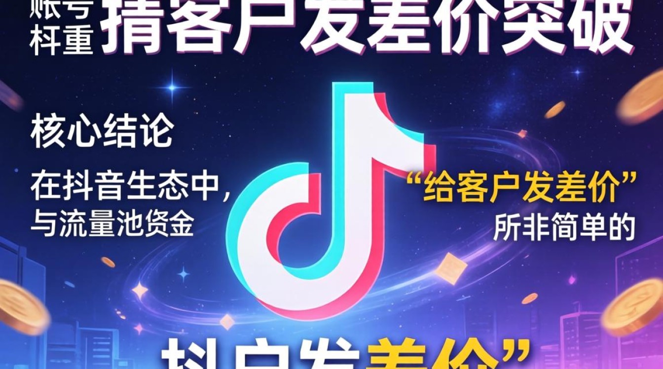 抖音账号权重与流量池突破