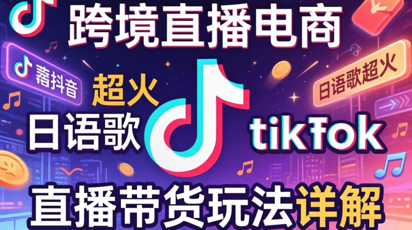 抖音日语歌超火 TikTok 直播带货玩法详解