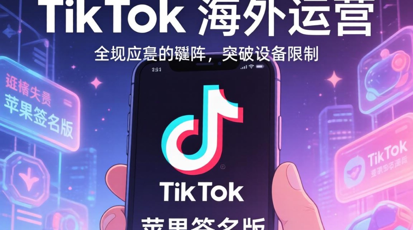 TikTok 苹果签名版 海外市场入局指南