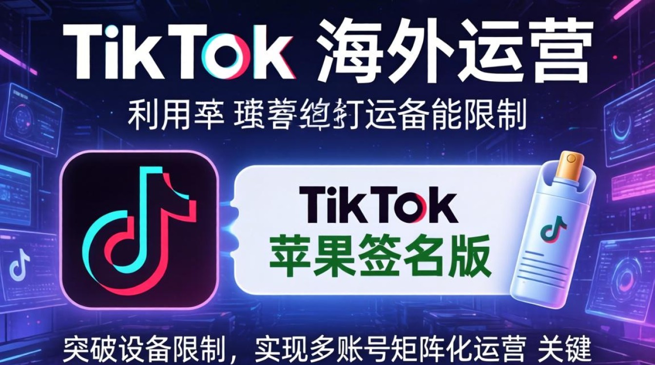 TikTok 苹果签名版 海外市场入局指南