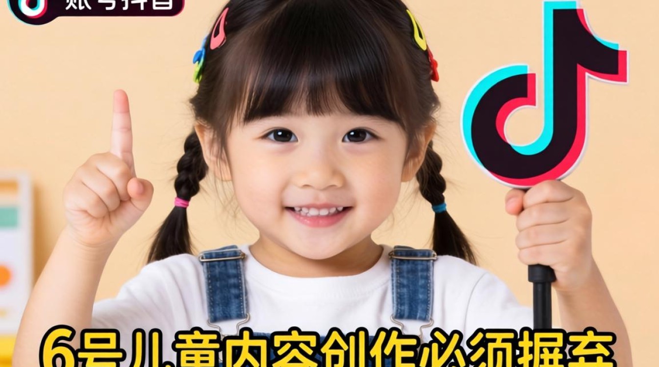 儿童抖音账号权重与流量池突破