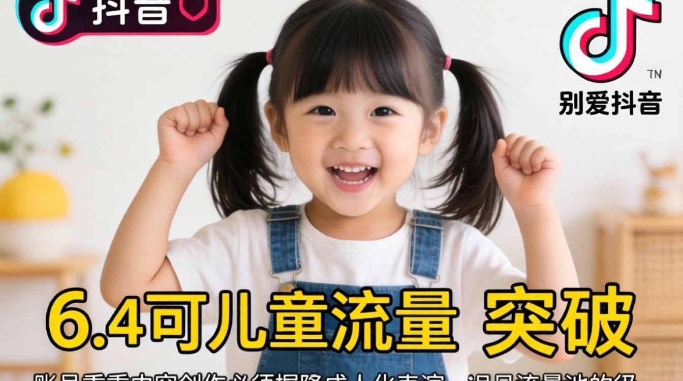 儿童抖音账号权重与流量池突破