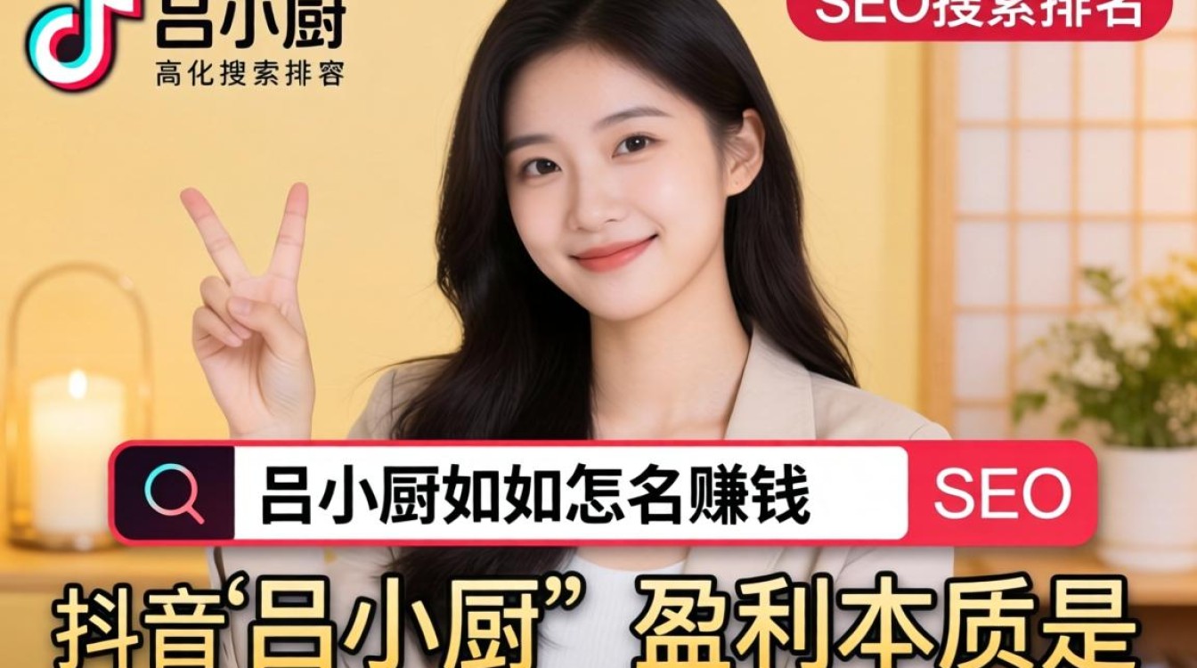 抖音上的吕小厨怎么赚钱