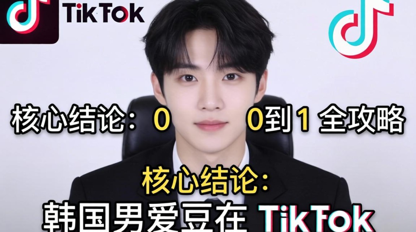 直播运营韩国男爱豆TikTok从0到1全攻略
