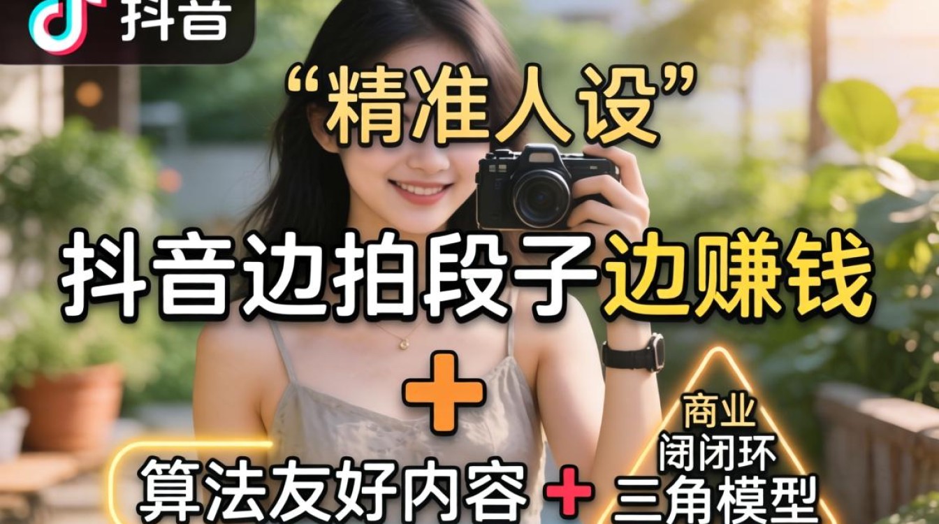 抖音怎么边拍段子边赚钱