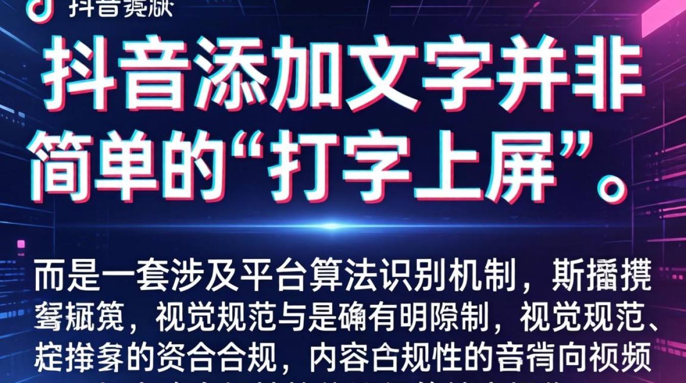 抖音文字违规被封规则解读