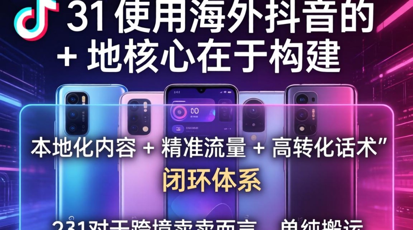 海外抖音带货话术与转化技巧