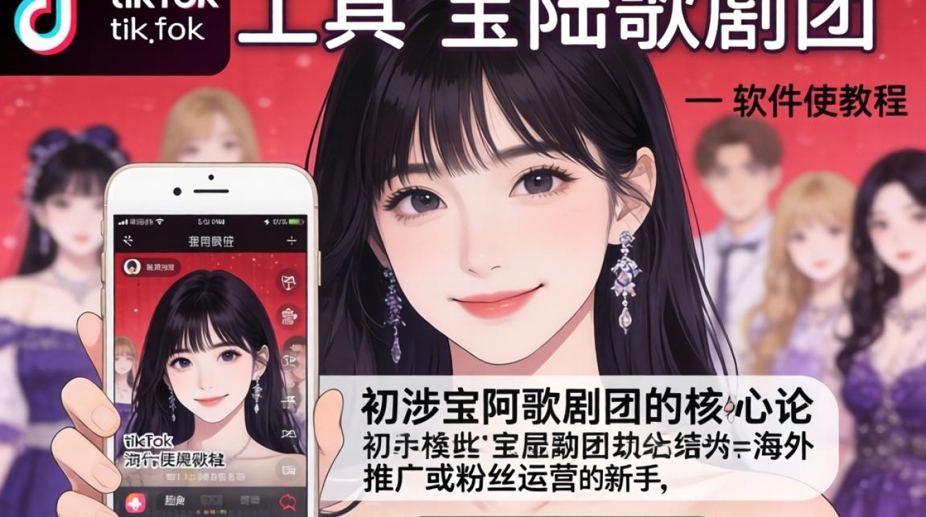 新手工具宝冢歌剧团tiktok软件使用教程