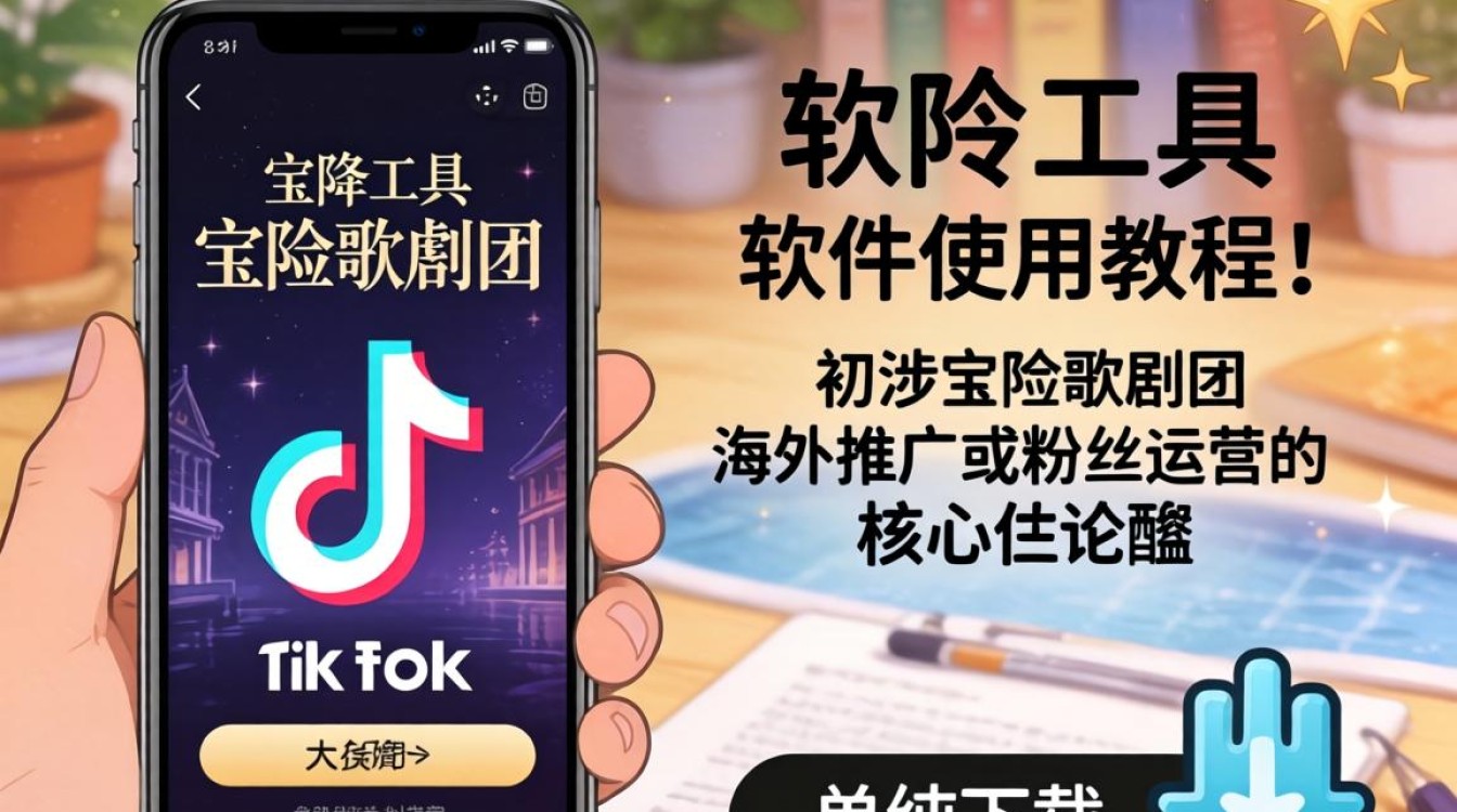 新手工具宝冢歌剧团tiktok软件使用教程