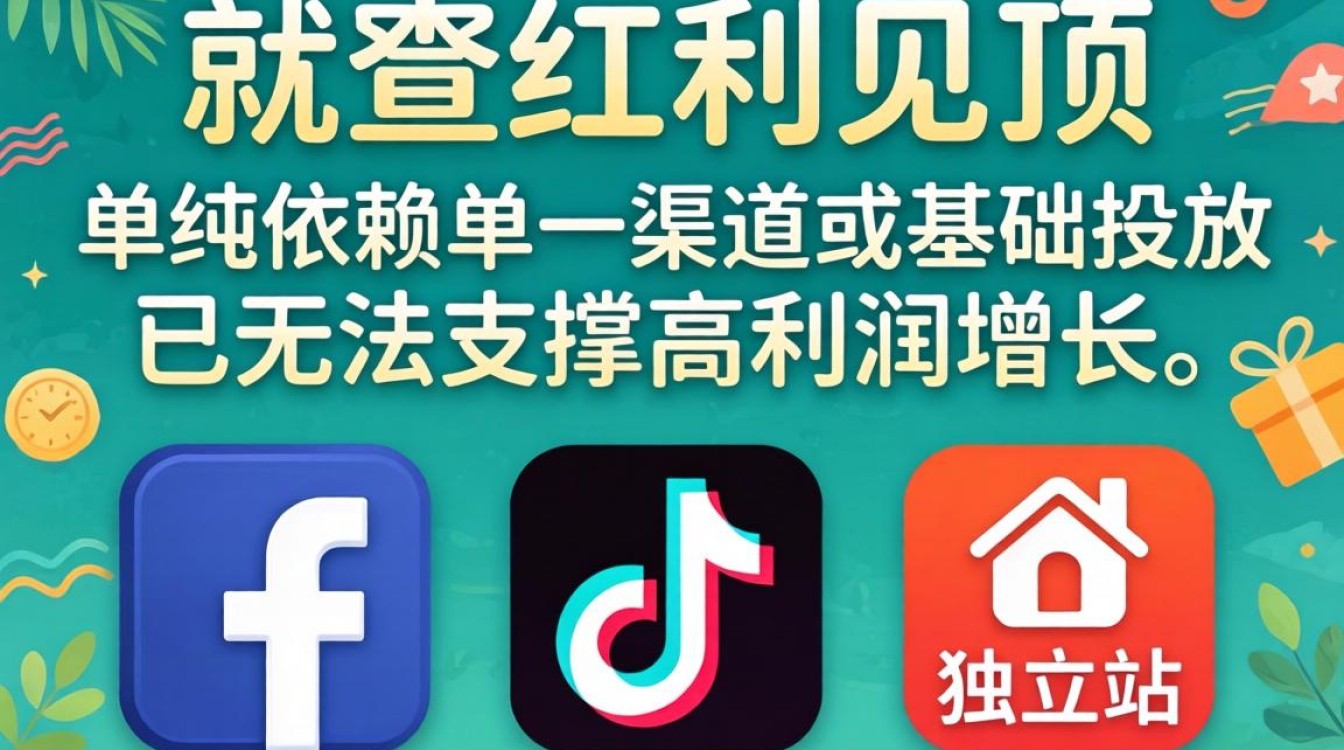 运营进阶脸书tiktok独立站高级变现玩法