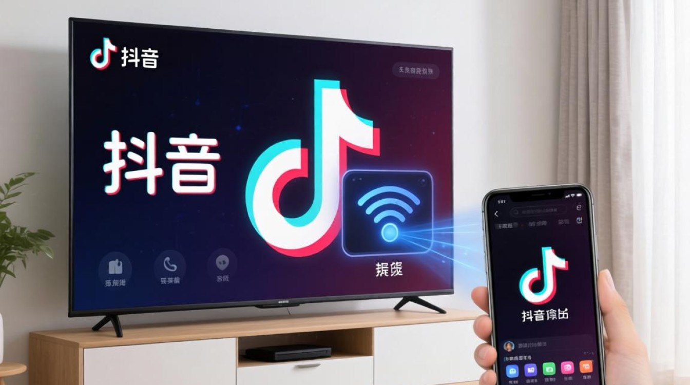 怎么把抖音投送到电视上