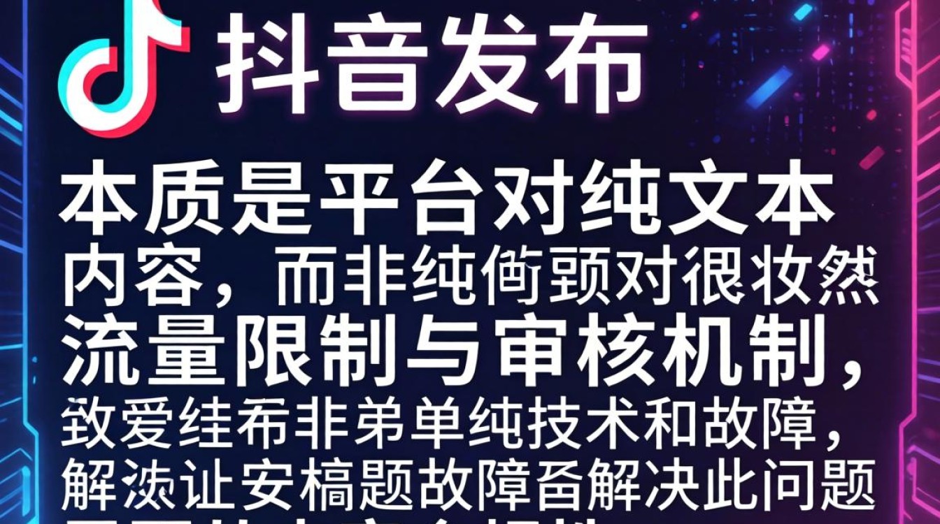 抖音上发文字怎么不显示