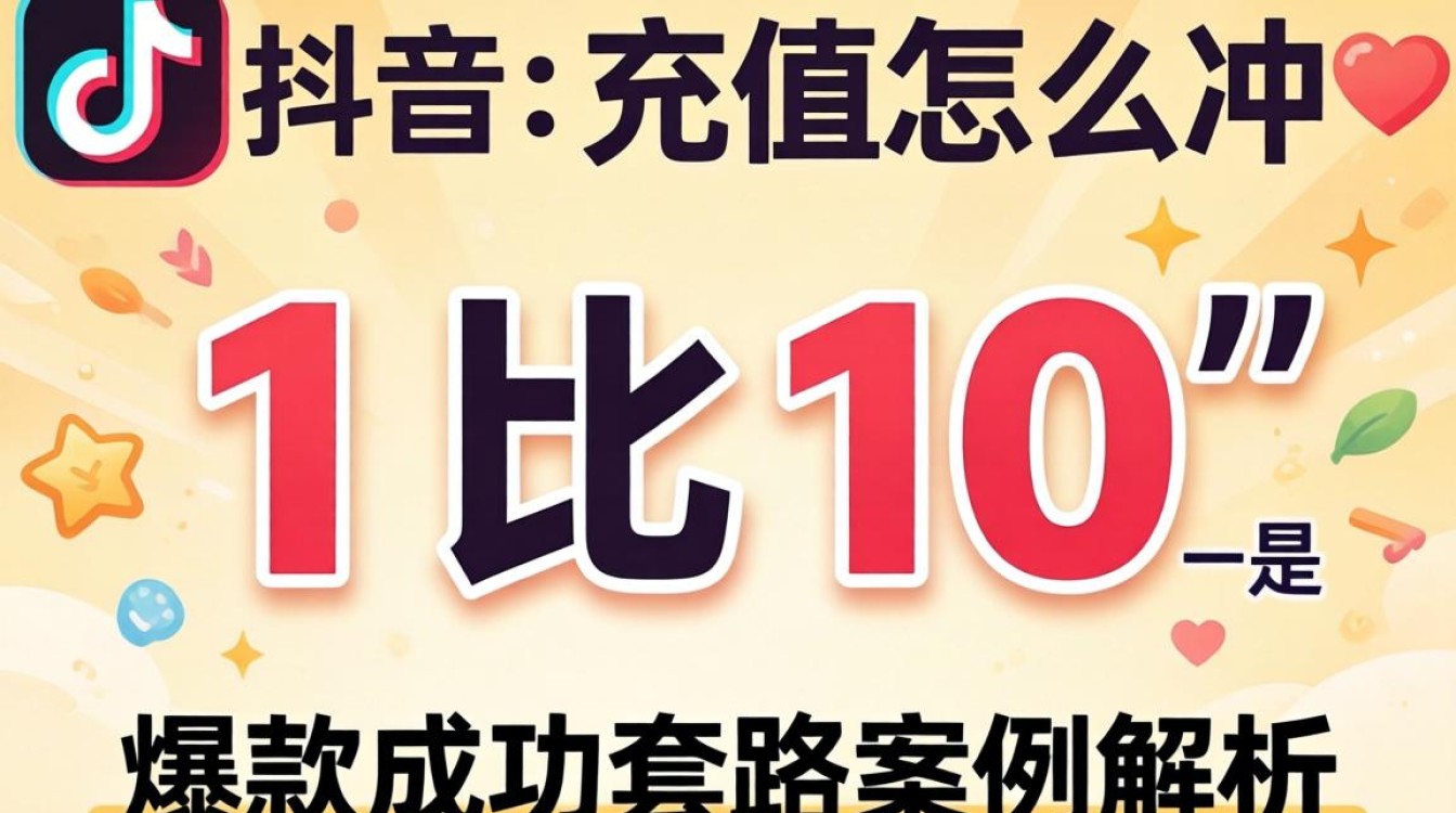 抖音1比10充值怎么冲
