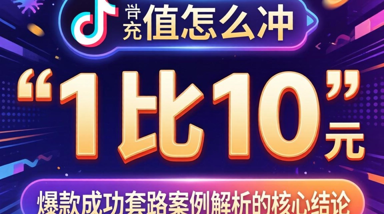 抖音1比10充值怎么冲
