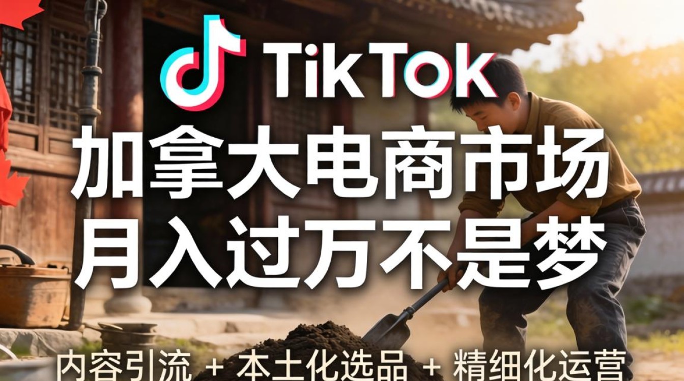 TikTok 加拿大店铺月入过万技巧
