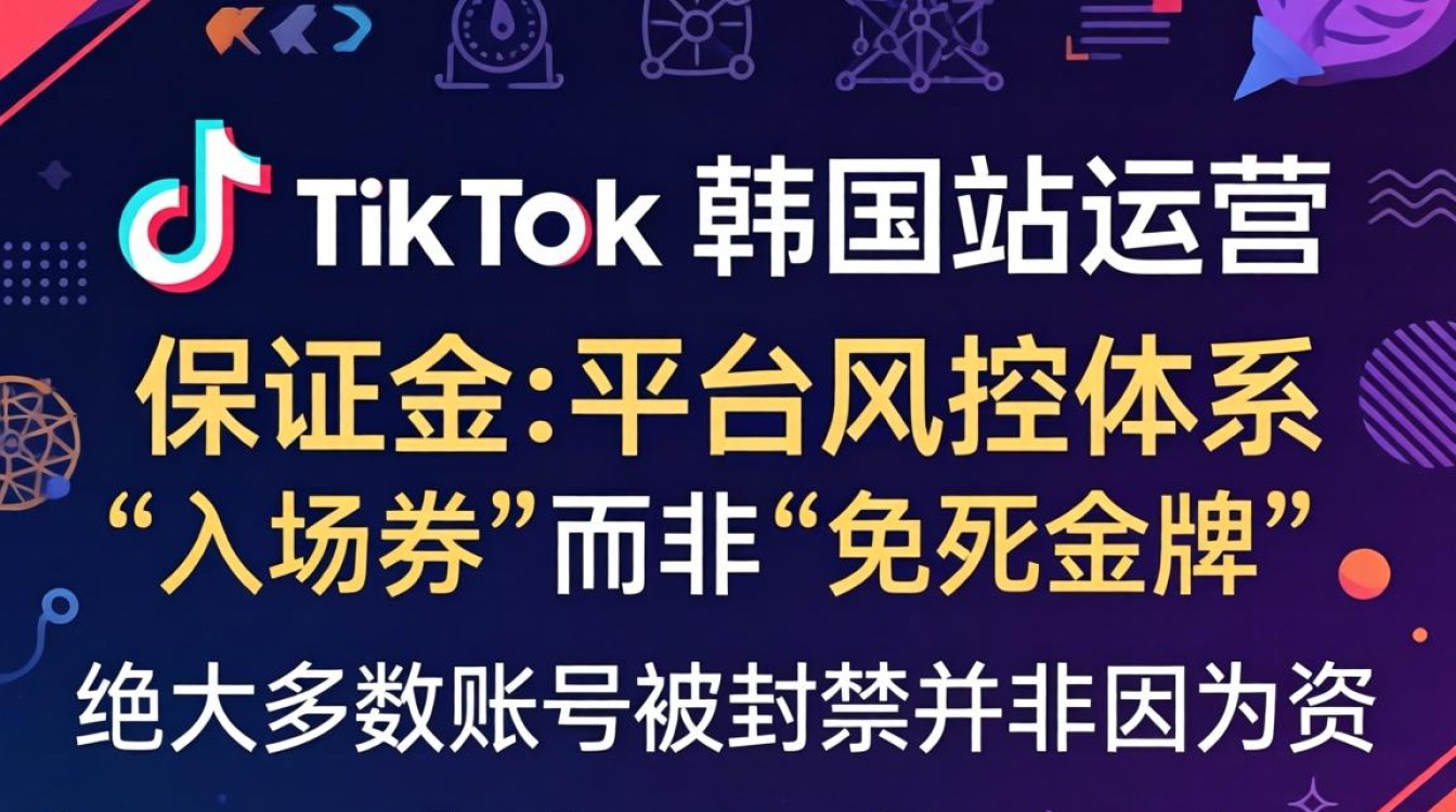 韩国 TikTok 保证金规则解读及违规封号避免指南