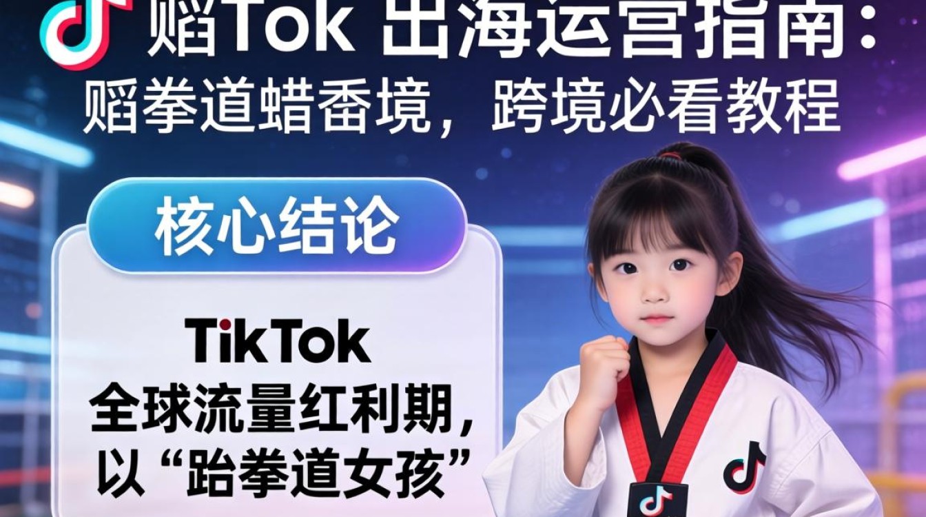 TikTok 跆拳道女孩出海流量密码