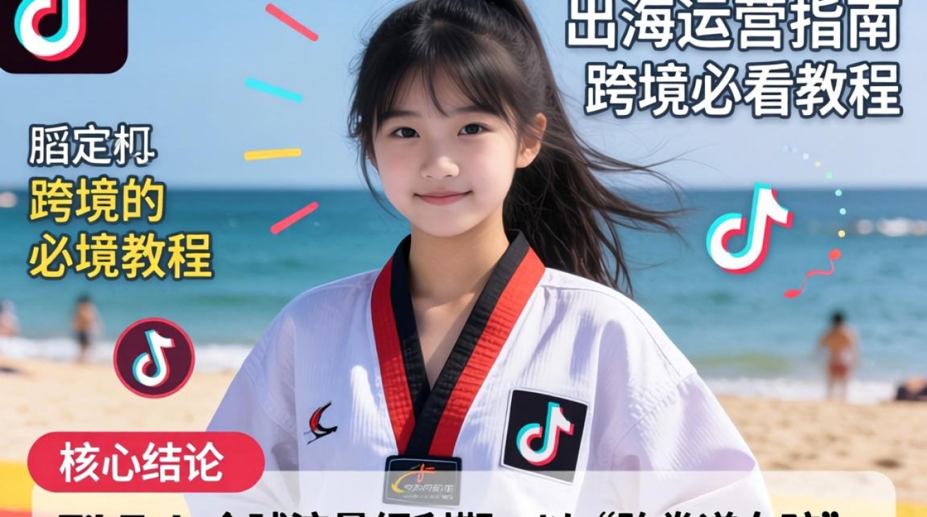 TikTok 跆拳道女孩出海流量密码