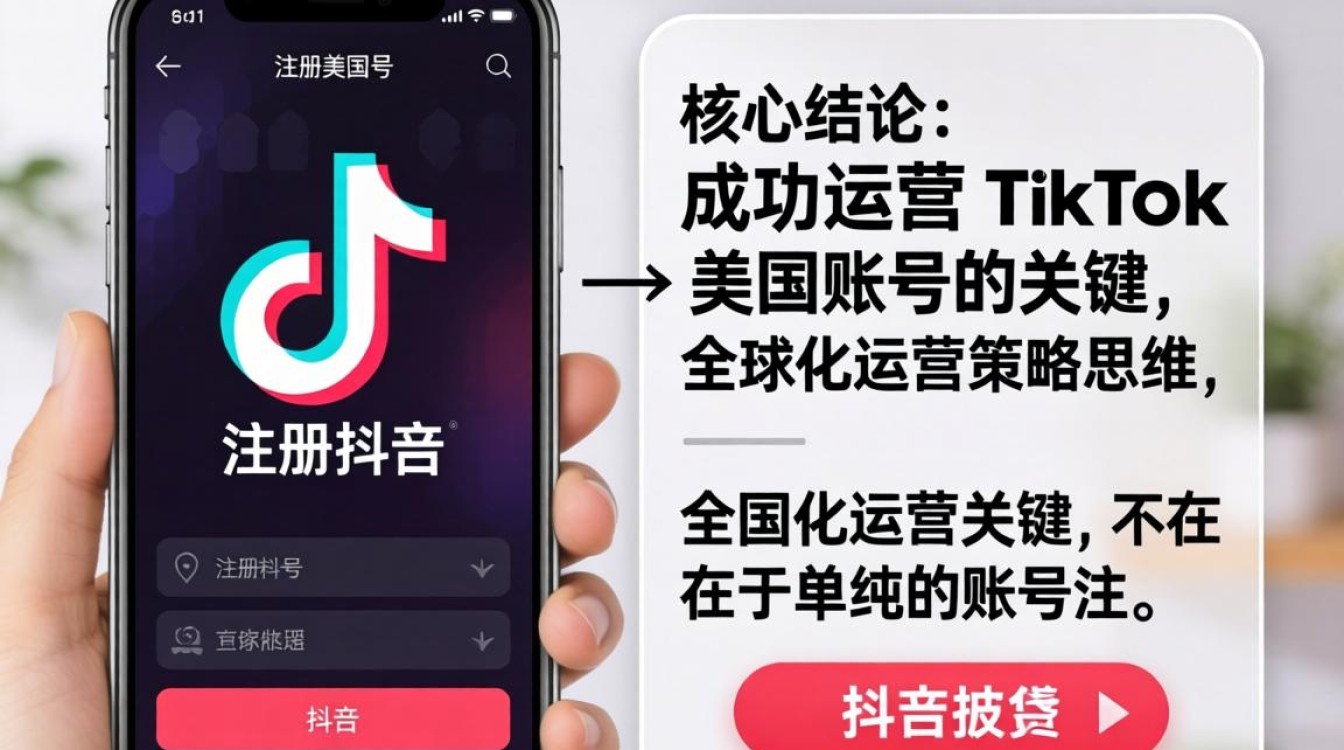 TikTok 美国号注册流程及全球化运营策略
