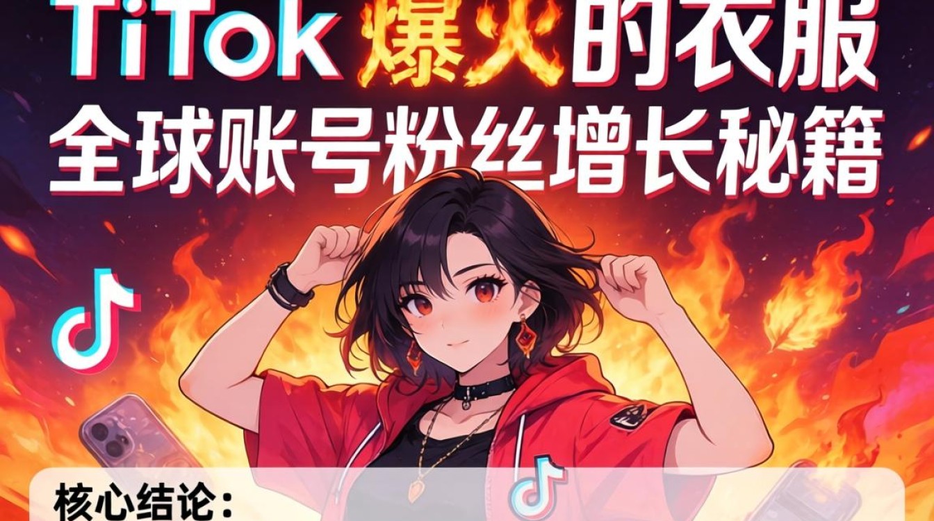 TikTok 爆火的衣服全球账号粉丝增长秘籍