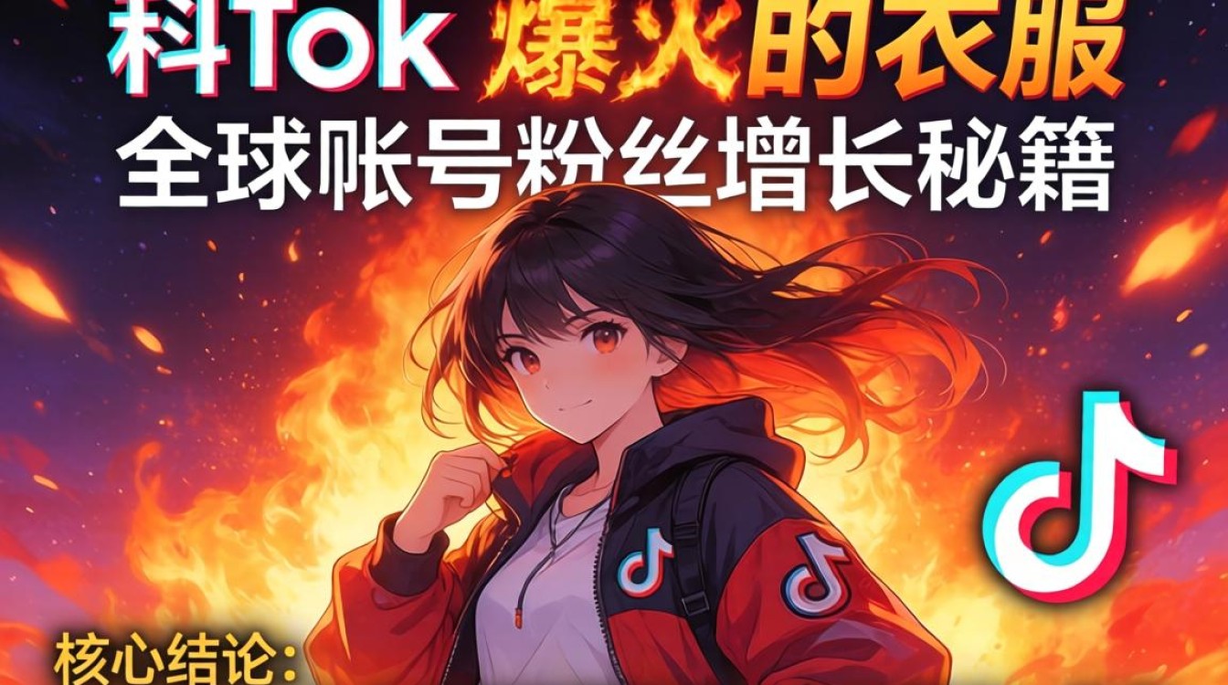 TikTok 爆火的衣服全球账号粉丝增长秘籍