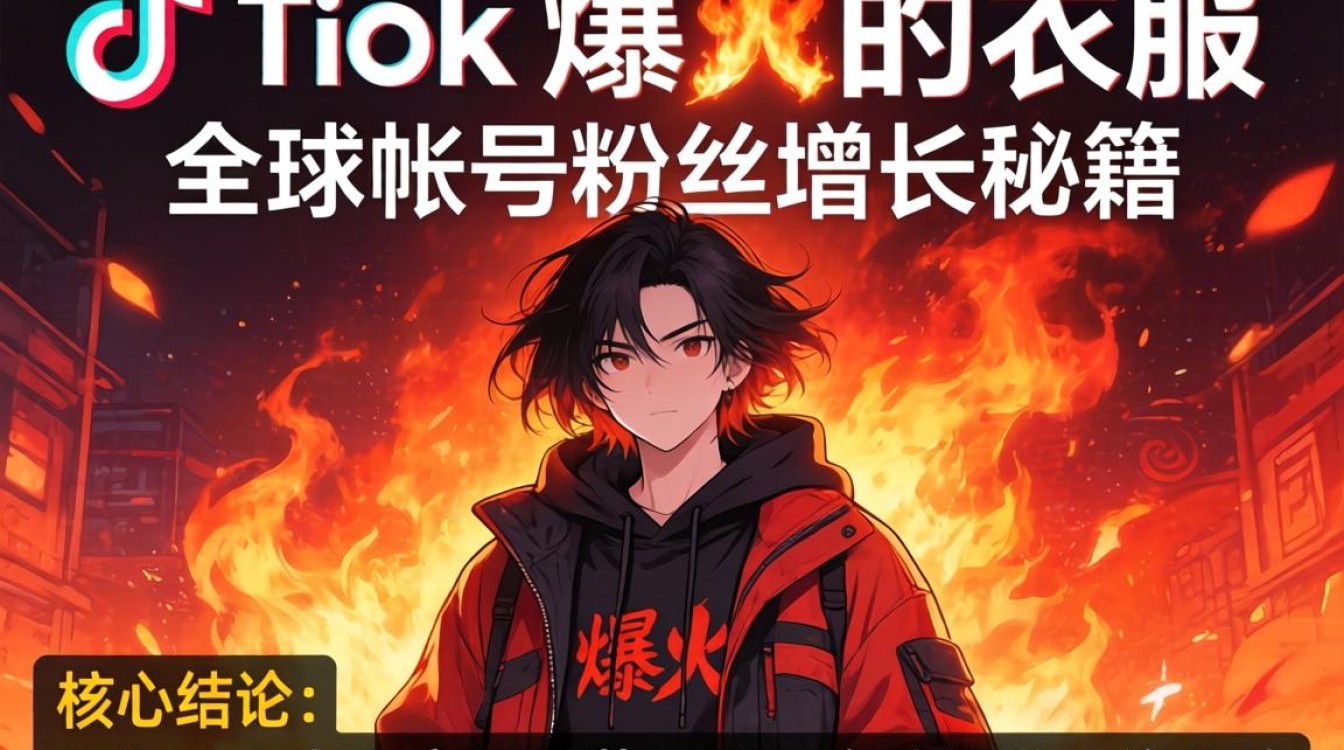 TikTok 爆火的衣服全球账号粉丝增长秘籍