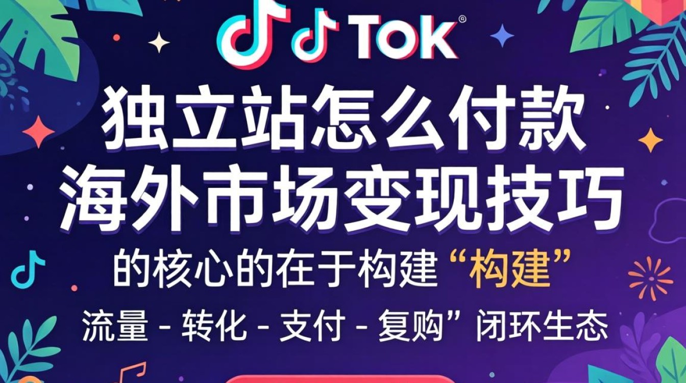 TikTok 独立站怎么付款