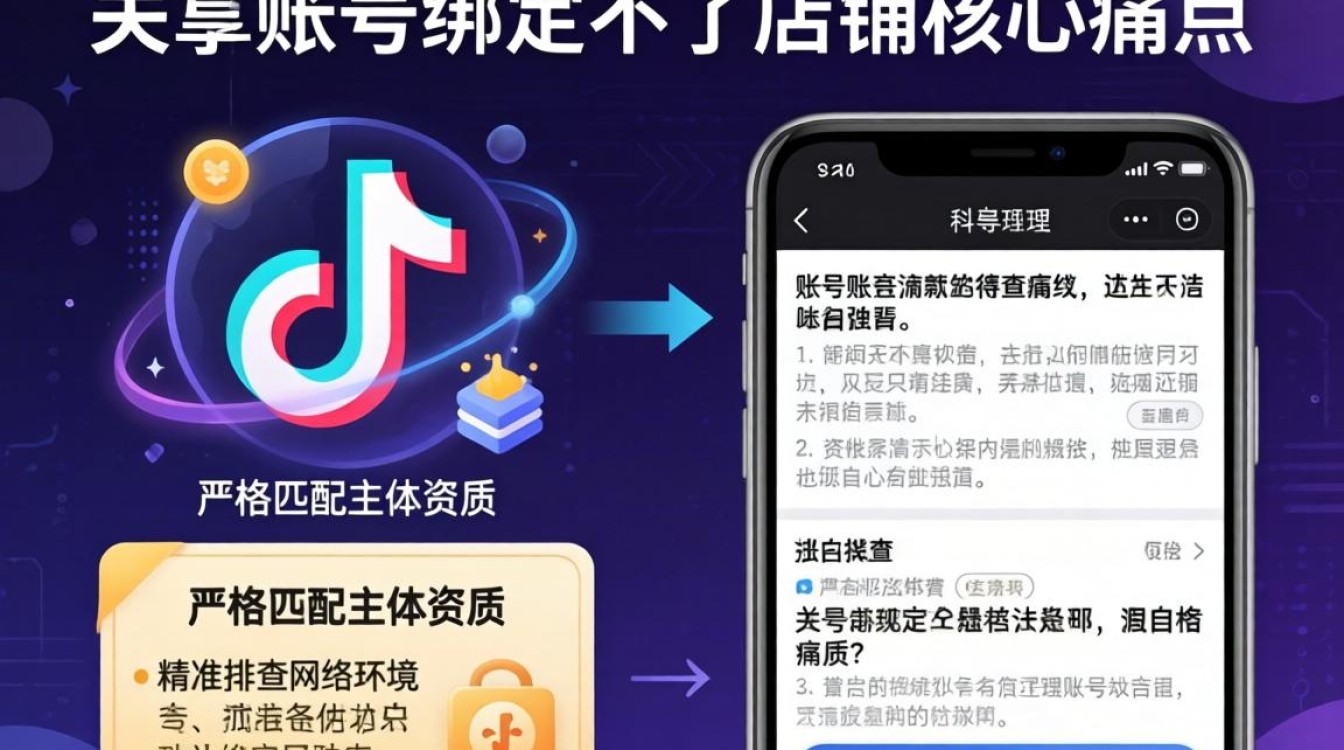 TikTok 店铺绑定失败原因及解决方案