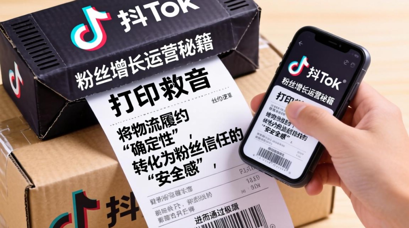 TikTok 打印快递面单粉丝增长运营秘籍